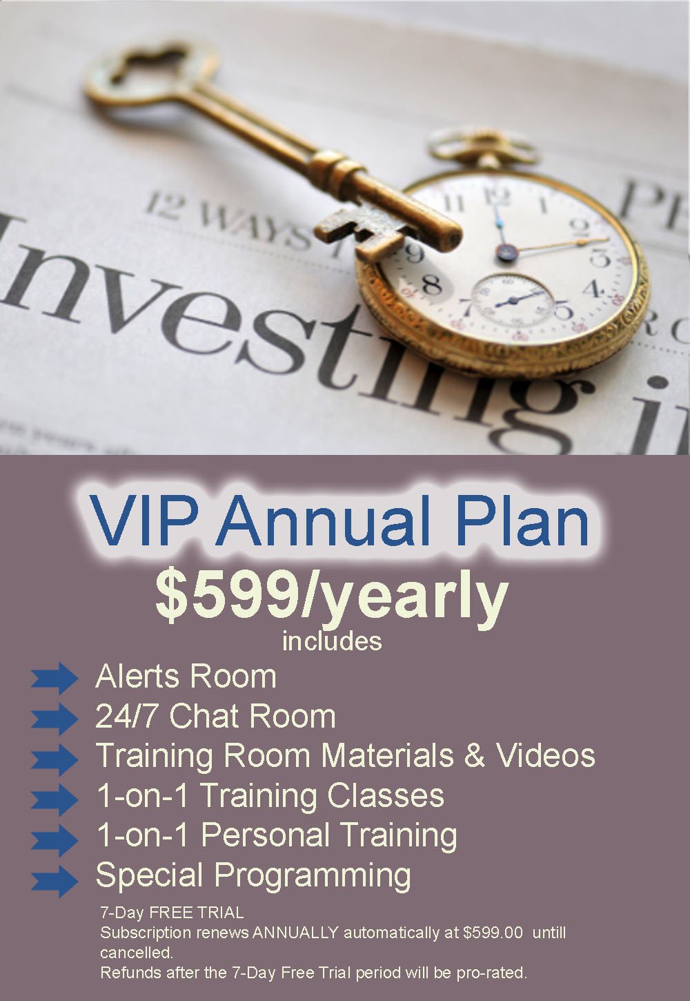 Annual VIP Membership